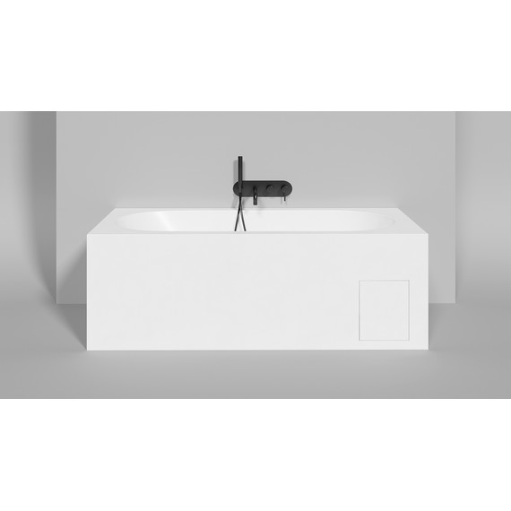 Ванна каменная Salini Ornella 170x80 см 102424M (S-Stone) матовая - 6 Ванна каменная Salini Ornella 170x80 см 102424M (S-Stone) матовая фото 6