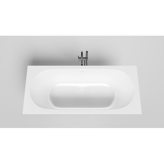 Ванна каменная Salini Ornella 180x80 см 103521M (S-Stone) матовая - 3 Ванна каменная Salini Ornella 180x80 см 103521M (S-Stone) матовая фото 3