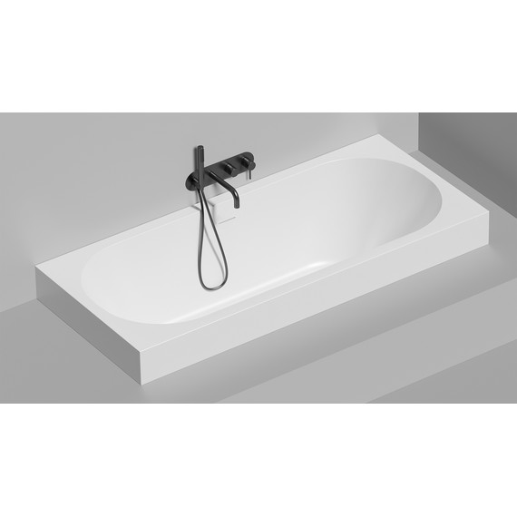 Ванна каменная Salini Ornella 180x80 см 103521M (S-Stone) матовая - 5 Ванна каменная Salini Ornella 180x80 см 103521M (S-Stone) матовая фото 5