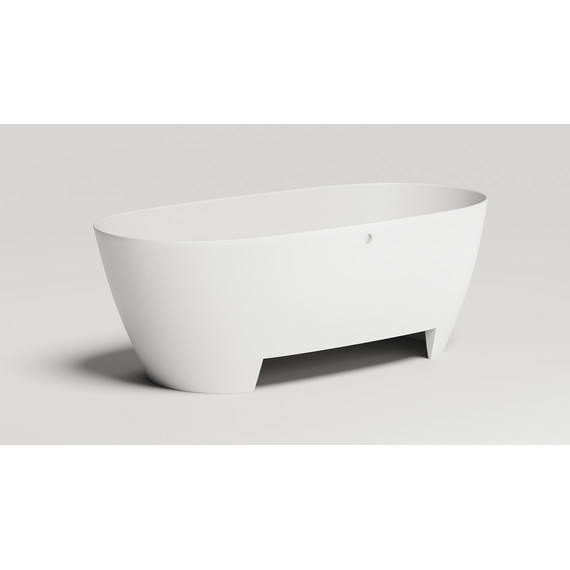 Ванна каменная Salini Sofia 165x75 см 103711G (S-Sense) глянцевая - 8 Ванна каменная Salini Sofia 165x75 см 103711G (S-Sense) глянцевая фото 8