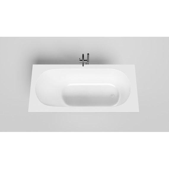 Ванна каменная Salini Ornella 170x80 см 102414M (S-Sense) матовая - 3 Ванна каменная Salini Ornella 170x80 см 102414M (S-Sense) матовая фото 3