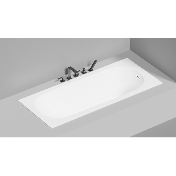 Ванна каменная Salini Ornella 180x80 см 102412M (S-Sense) матовая - 4 Ванна каменная Salini Ornella 180x80 см 102412M (S-Sense) матовая фото 4