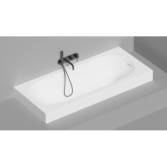 Ванна каменная Salini Ornella 180x80 см 102412M (S-Sense) матовая - 5 Ванна каменная Salini Ornella 180x80 см 102412M (S-Sense) матовая фото 5