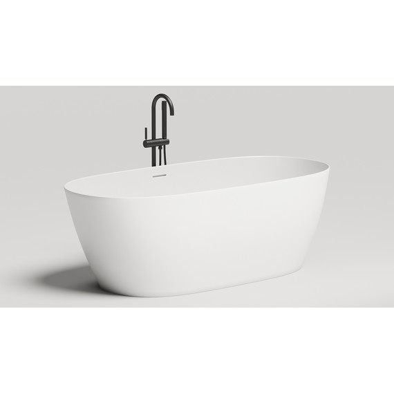 Ванна каменная Salini Sofia 170x81 см 102526M (S-Stone) матовая - 2 Ванна каменная Salini Sofia 170x81 см 102526M (S-Stone) матовая фото 2