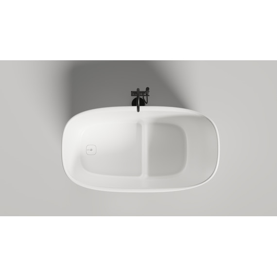 Ванна отдельностоящая Salini Oriente 140x80 см 1043101M (S-Sense) матовая - 5 Ванна отдельностоящая Salini Oriente 140x80 см 1043101M (S-Sense) матовая фото 5