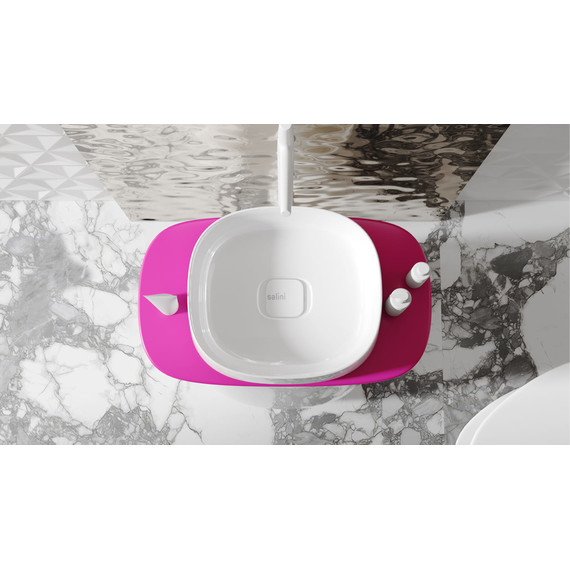 Раковина напольная Salini Oriente Totem 70 см 1303101G (S-Sense) глянцевая фото 7