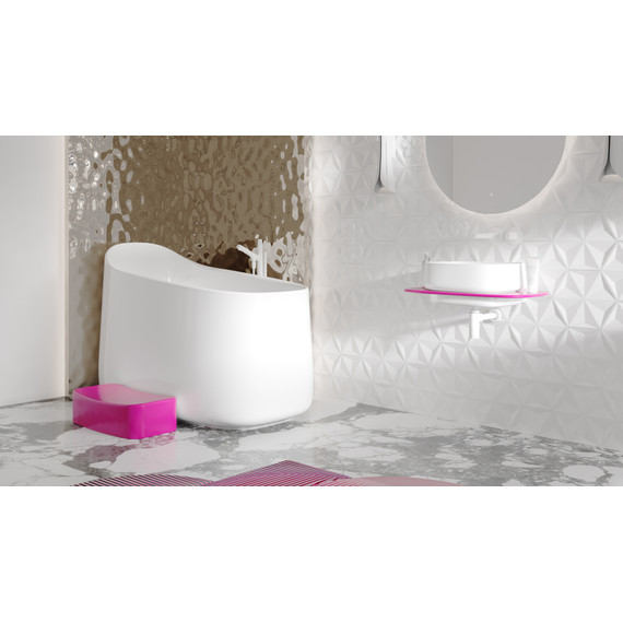 Ванна отдельностоящая Salini Oriente 140x80 см 1043101M (S-Sense) матовая - 8 Ванна отдельностоящая Salini Oriente 140x80 см 1043101M (S-Sense) матовая фото 8