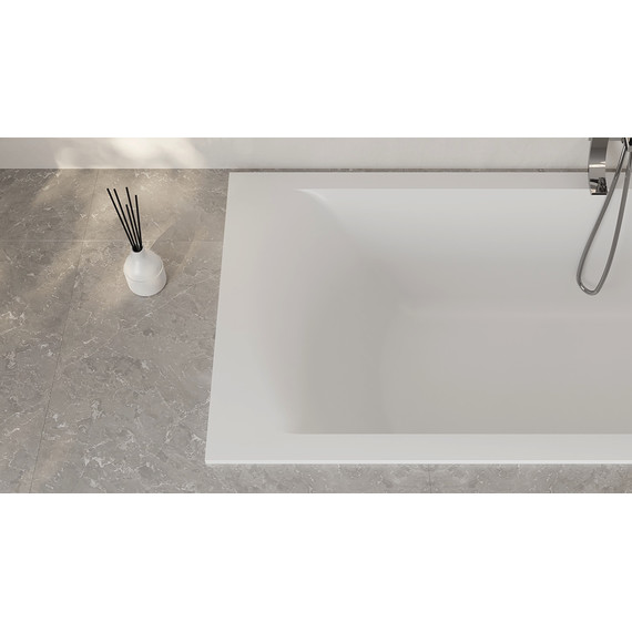 Ванна каменная Salini Cascata 170x75 см 104313G (S-Sense) глянцевая - 8 Ванна каменная Salini Cascata 170x75 см 104313G (S-Sense) глянцевая фото 8