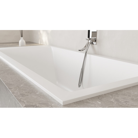 Ванна каменная Salini Cascata 170x75 см 104113M (S-Sense) матовая - 6 Ванна каменная Salini Cascata 170x75 см 104113M (S-Sense) матовая фото 6
