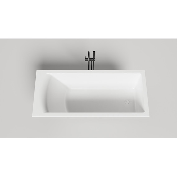 Ванна каменная Salini Cascata 170x75 см 104323M (S-Stone) матовая - 3 Ванна каменная Salini Cascata 170x75 см 104323M (S-Stone) матовая фото 3