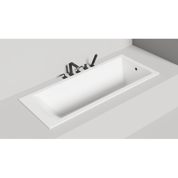 Ванна каменная Salini Cascata 170x75 см 104113G (S-Sense) глянцевая - 4 Ванна каменная Salini Cascata 170x75 см 104113G (S-Sense) глянцевая фото 4