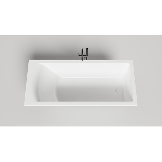 Ванна каменная Salini Cascata 180x80 см 104513M (S-Sense) матовая - 3 Ванна каменная Salini Cascata 180x80 см 104513M (S-Sense) матовая фото 3