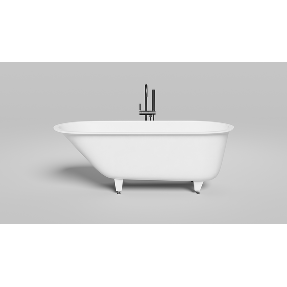 Ванна каменная Salini Ornella 170x75 см 102411M (S-Sense) матовая - 8 Ванна каменная Salini Ornella 170x75 см 102411M (S-Sense) матовая фото 8