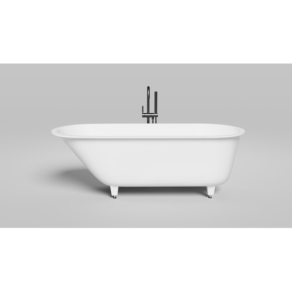 Ванна каменная Salini Ornella 179x80 см 102422M (S-Stone) матовая - 8 Ванна каменная Salini Ornella 179x80 см 102422M (S-Stone) матовая фото 8