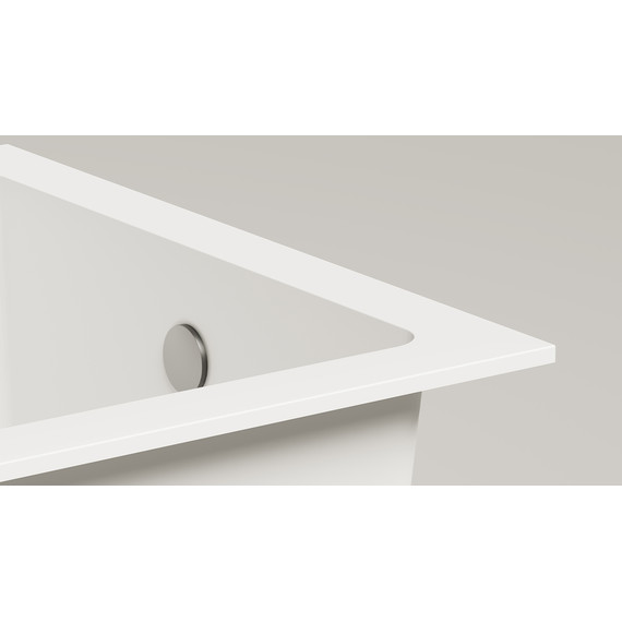 Ванна каменная Salini Cascata 150x70 см 105021M (S-Stone) матовая - 7 Ванна каменная Salini Cascata 150x70 см 105021M (S-Stone) матовая фото 7