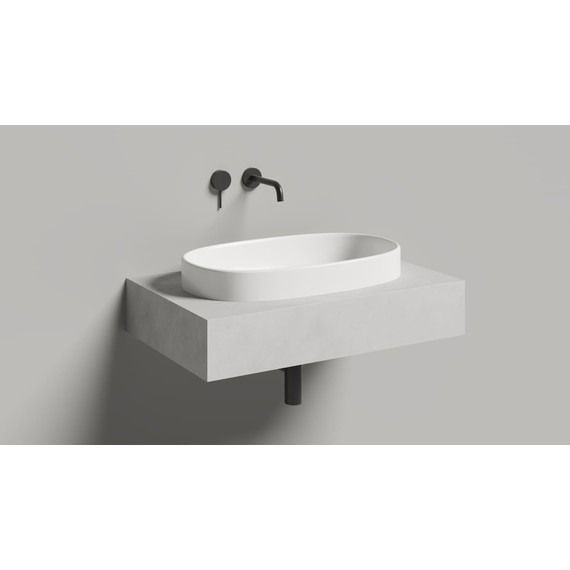 Раковина-чаша Salini Greca 65 см 1803201M (S-Stone) матовая фото 2