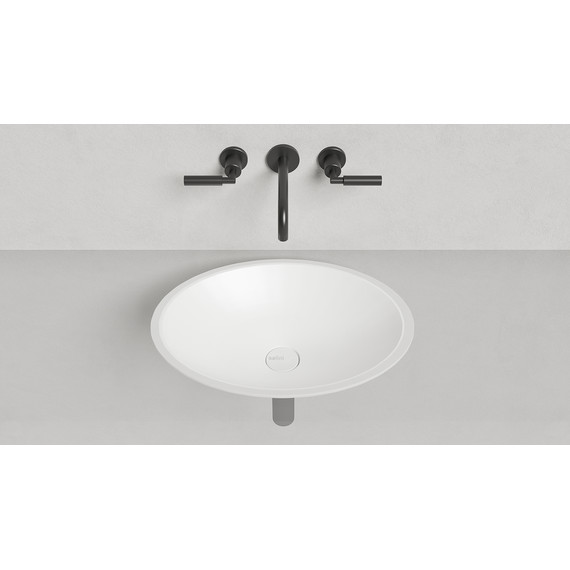 Раковина врезная под столешницу Salini Marea 11 55 см 1802111G (S-Sense) глянцевая фото 2