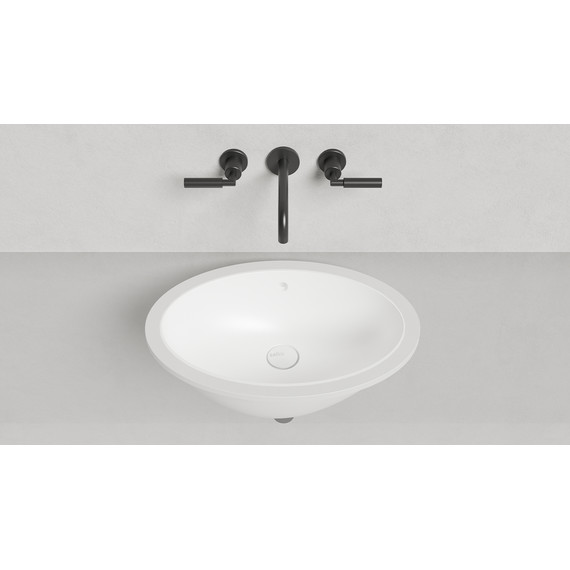 Раковина врезная под столешницу Salini Marea 12 56 см 1101209M (S-Stone) матовая фото 3