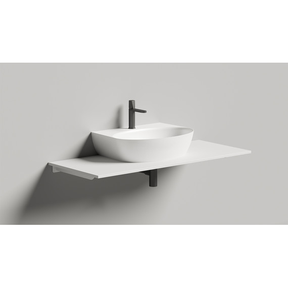 Раковина-чаша Salini Alda Wall 02 58 см 140312G (S-Sense) глянцевая фото 3