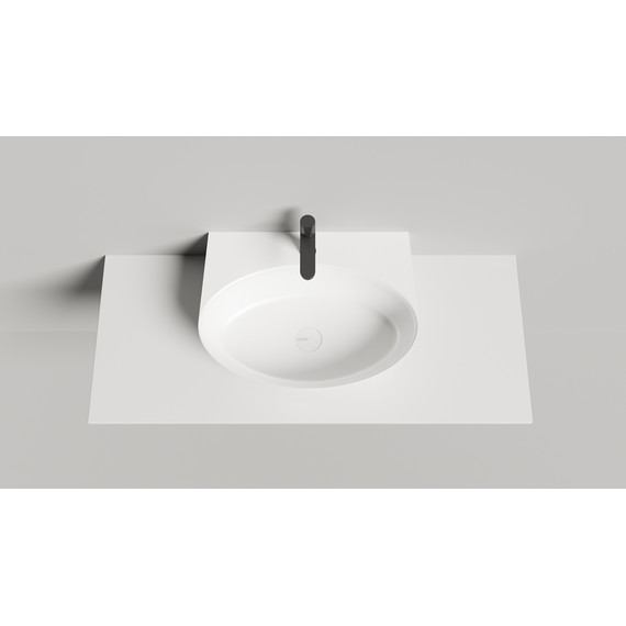 Раковина-чаша Salini Alda Wall 02 58 см 140322M (S-Stone) матовая фото 5