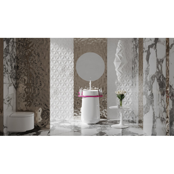 Раковина напольная Salini Oriente Totem 70 см 1303101M (S-Sense) матовая фото 6