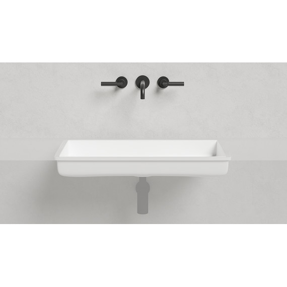 Раковина врезная под столешницу Salini Marea 10 75 см 1802110G (S-Sense) глянцевая фото 