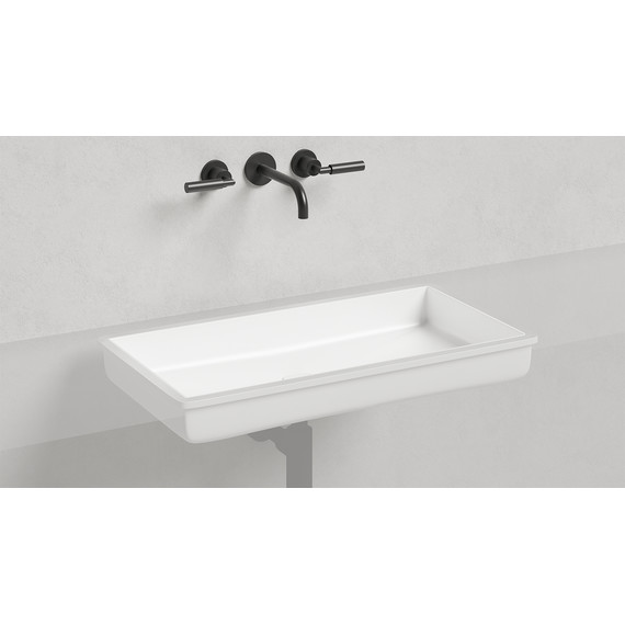 Раковина врезная под столешницу Salini Marea 10 75 см 1802110G (S-Sense) глянцевая фото 3