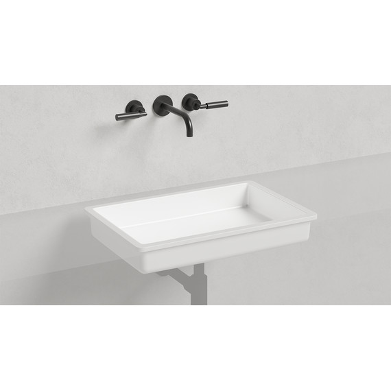 Раковина врезная под столешницу Salini Marea 14 60 см 1802214M (S-Stone) матовая фото 2