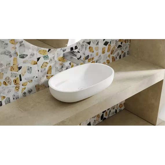 Раковина-чаша Salini Gloria 305 64 см 1102205M (S-Stone) матовая  - 7 Раковина-чаша Salini Gloria 305 64 см 1102205M (S-Stone) матовая  фото 7