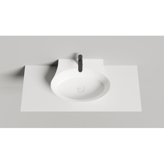 Раковина-чаша Salini Alda Wall 01 58 см 140311G (S-Sense) глянцевая фото 6