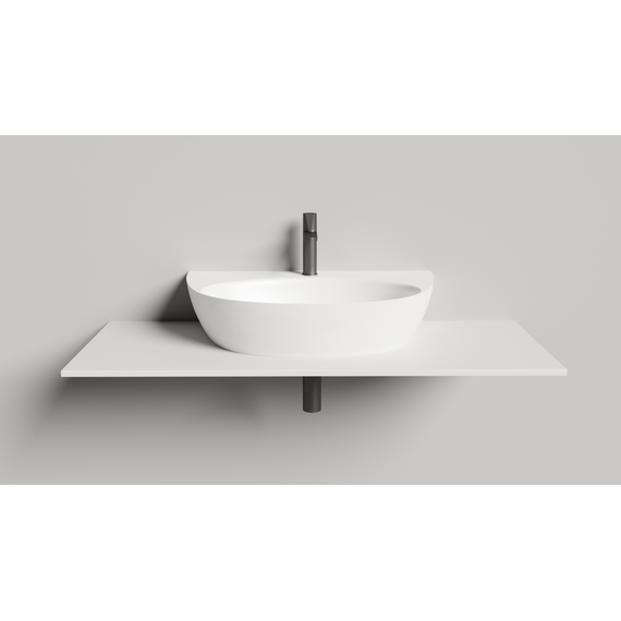 Раковина-чаша Salini Alda Wall 03 71 см 140323M (S-Stone) матовая фото 2