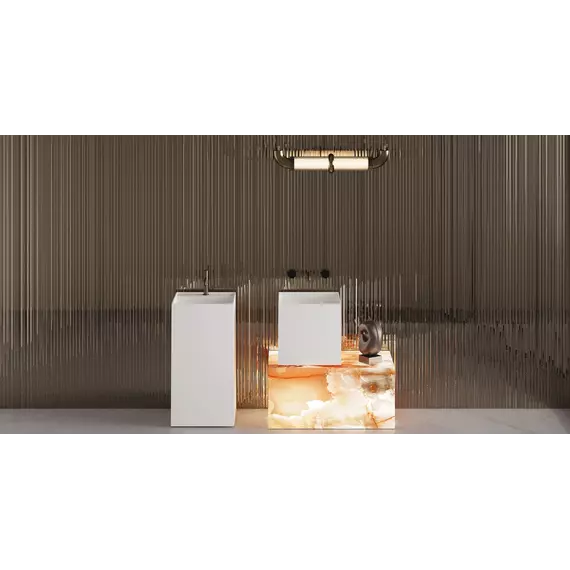 Раковина-чаша Salini Armonia Square 03 45 см 130513G (S-Sense) глянцевая - 5 Раковина-чаша Salini Armonia Square 03 45 см 130513G (S-Sense) глянцевая фото 5