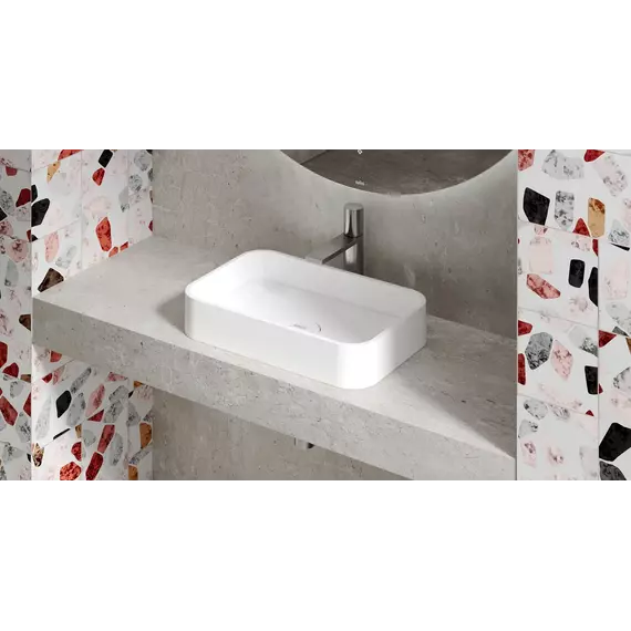 Раковина-чаша Salini Calista 01 55 см 1101204SM (S-Stone) матовая  - 5 Раковина-чаша Salini Calista 01 55 см 1101204SM (S-Stone) матовая  фото 5