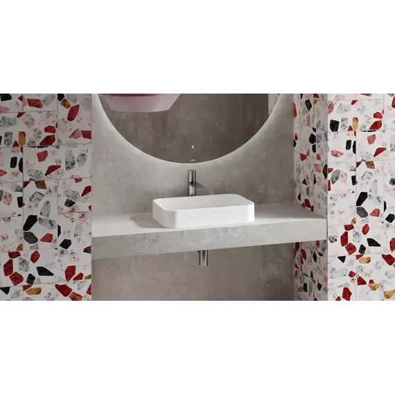 Раковина-чаша Salini Calista 01 55 см 1101204SM (S-Stone) матовая  - 8 Раковина-чаша Salini Calista 01 55 см 1101204SM (S-Stone) матовая  фото 8