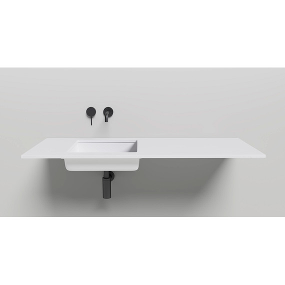 Раковина врезная под столешницу Salini Marea 07 42 см 1802207M (S-Stone) матовая - 4 Раковина врезная под столешницу Salini Marea 07 42 см 1802207M (S-Stone) матовая фото 4