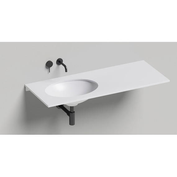 Раковина врезная под столешницу Salini Marea 11 55 см 1802211M (S-Stone) матовая - 5 Раковина врезная под столешницу Salini Marea 11 55 см 1802211M (S-Stone) матовая фото 5