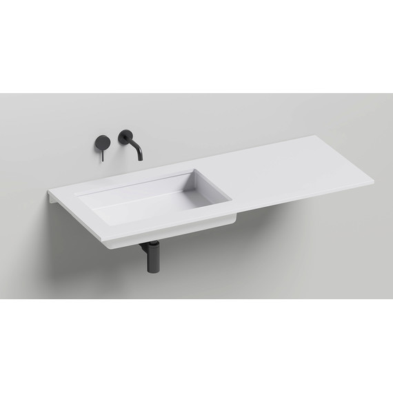 Раковина врезная под столешницу Salini Marea 14 60 см 1802214M (S-Stone) матовая фото 5