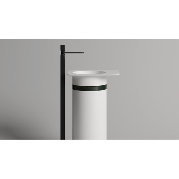 Раковина напольная Salini Ninfea 01 54 см 130221M (S-Stone) матовая - 2 Раковина напольная Salini Ninfea 01 54 см 130221M (S-Stone) матовая фото 2