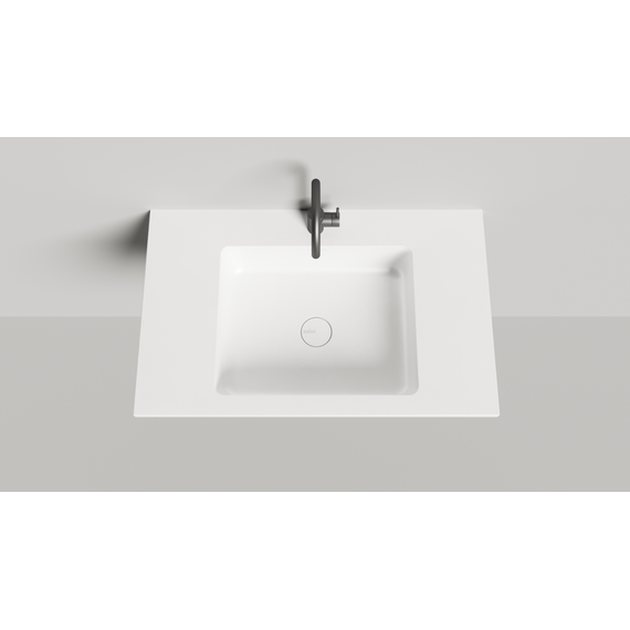 Раковина подвесная Salini Onda 80 80 см 1402201M (S-Stone) матовая фото 3