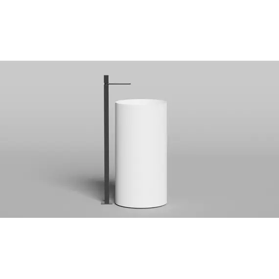 Раковина напольная Salini Armonia Round 01 45 см 130421M (S-Stone) матовая фото 