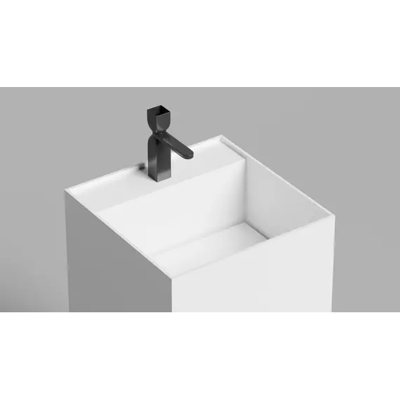 Раковина напольная Salini Armonia Square Top 01 45 см 130511TG (S-Sense) глянцевая фото 2