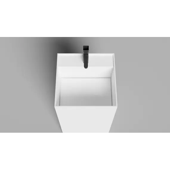 Раковина напольная Salini Armonia Square Top 01 45 см 130521TM (S-Stone) матовая фото 3