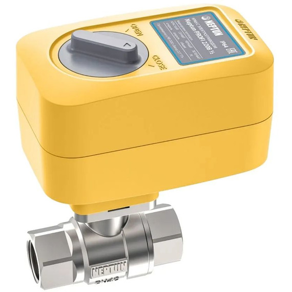 Кран шаровой с электроприводом Neptun PROFI 220В 1/2" Нептун Профи кран шаровый 100035693300 фото 6