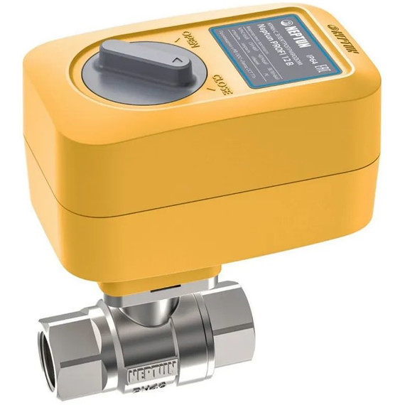 Кран шаровый с электроприводом Neptun PROFI 12В 1 Нептун 100035656700 фото 2