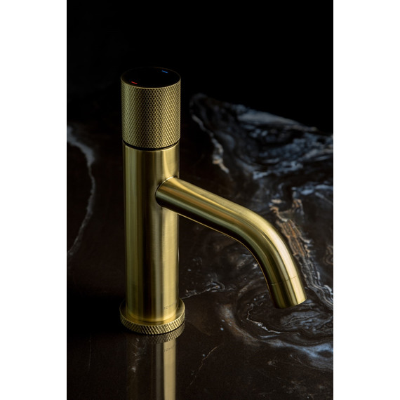 Смеситель для раковины Boheme Stick 121-MG.2, золото матовое фото 2