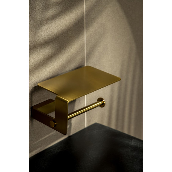 Держатель для туалетной бумаги Boheme Q 10941-BR, цвет бронза - 3 Держатель для туалетной бумаги Boheme Q 10941-BR, цвет бронза фото 3