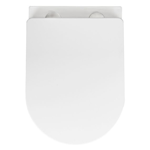 Инсталляция с подвесным безободковым унитазом AN Navi сиденье микролифт, крепление (система смыва Торнадо) фото 5