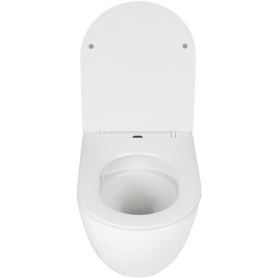 Инсталляция с подвесным безободковым унитазом AN Navi сиденье микролифт, крепление (система смыва Торнадо) фото 9