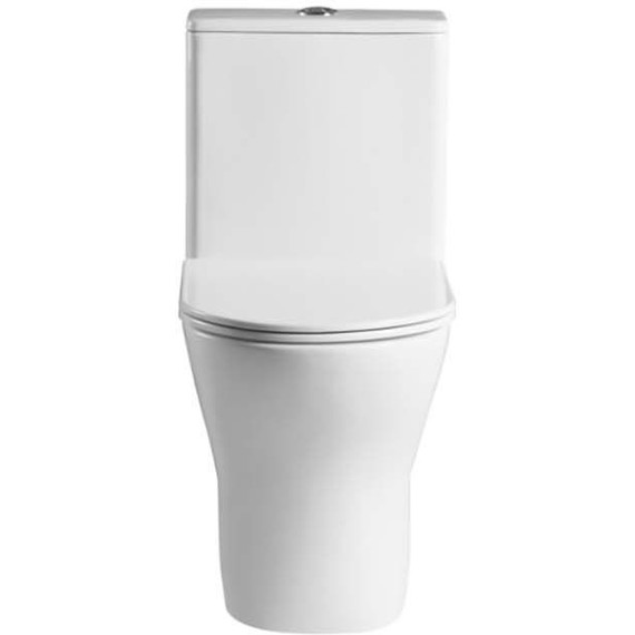 Унитаз-моноблок безободковый Aquatek Гелиос AQ2816T-00 с тонкой крышкой микролифт - 2 Унитаз-моноблок безободковый Aquatek Гелиос AQ2816T-00 с тонкой крышкой микролифт фото 2