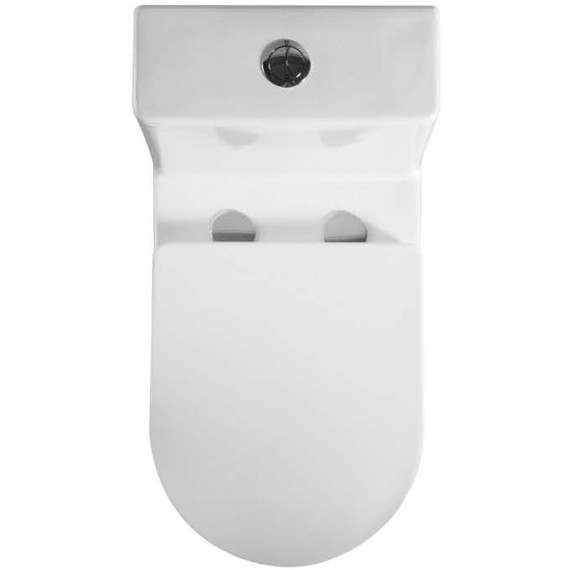 Унитаз-моноблок безободковый Aquatek Гелиос AQ2816T-00 с тонкой крышкой микролифт - 3 Унитаз-моноблок безободковый Aquatek Гелиос AQ2816T-00 с тонкой крышкой микролифт фото 3